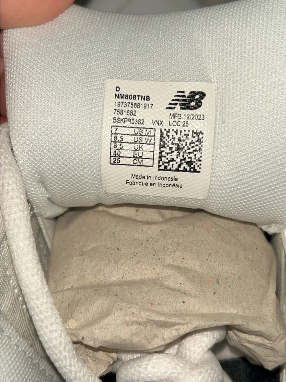 New Balance 808 Tiago Lemos White Retro Trainer